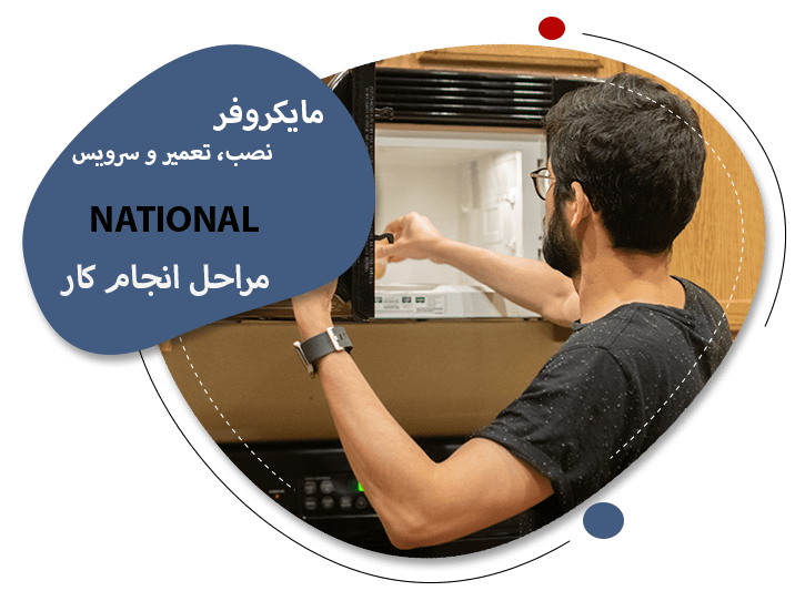 تعمیرات مایکروفر ناسیونال در تبریز