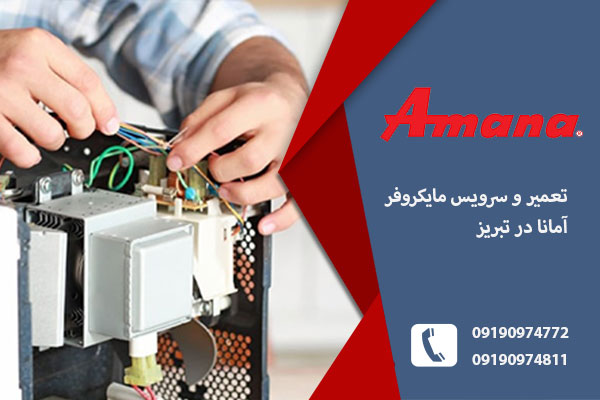 مرکز تعمیرات مایکروفر آمانا در تبریز