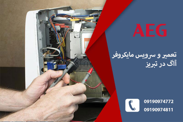 مرکز تعمیرات مایکروفر آاگ در تبریز